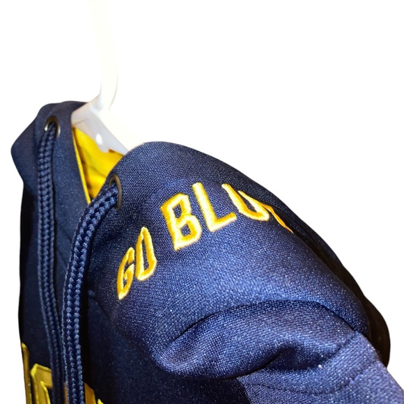 Women’s size Small Colosseum “GO BLUE “ Michigan Wolverine’s Hoodie - Picture 3 of 4